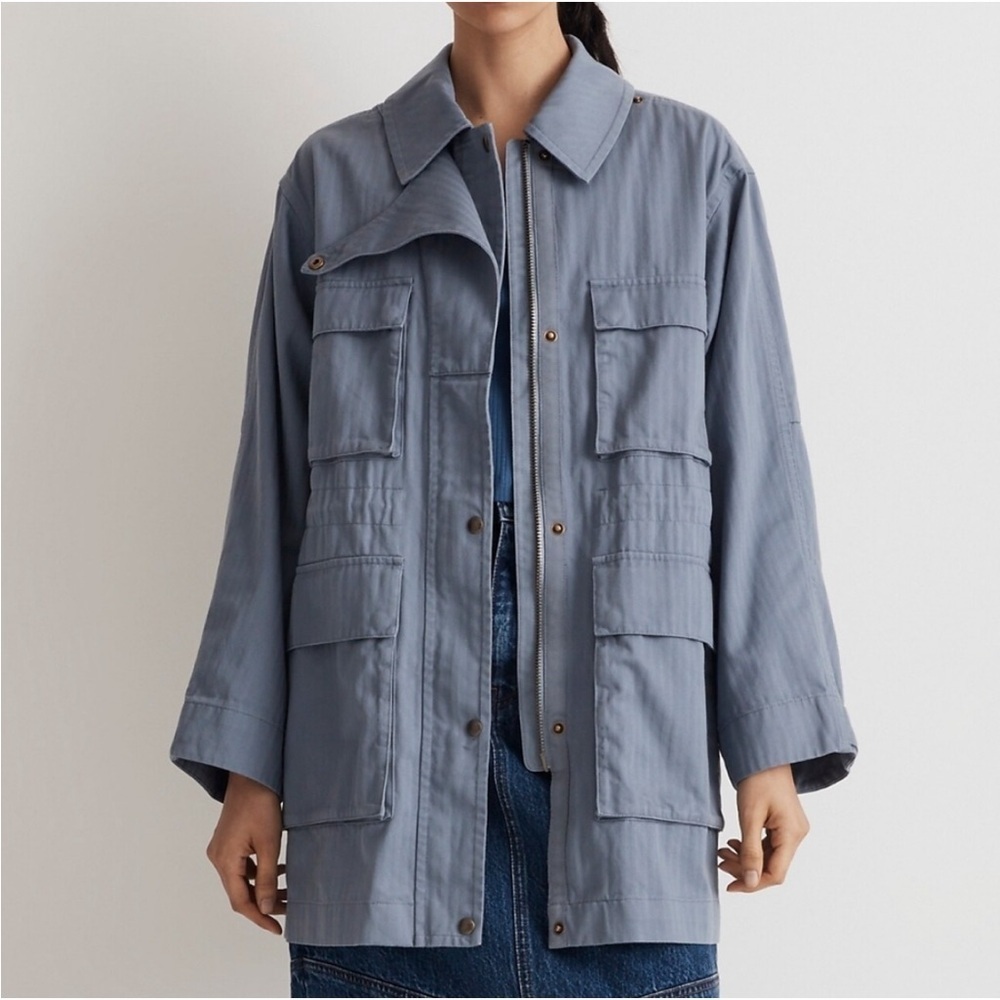 Madewell Oversized Field Jacket NM544 - Picture 1 of 10